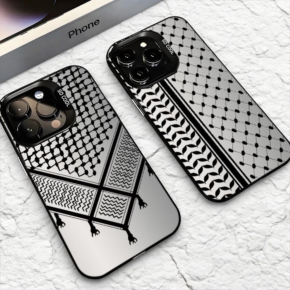 Phone Cases Iphone 17 - Чехол для телефона Keffiyeh P-Palestine для