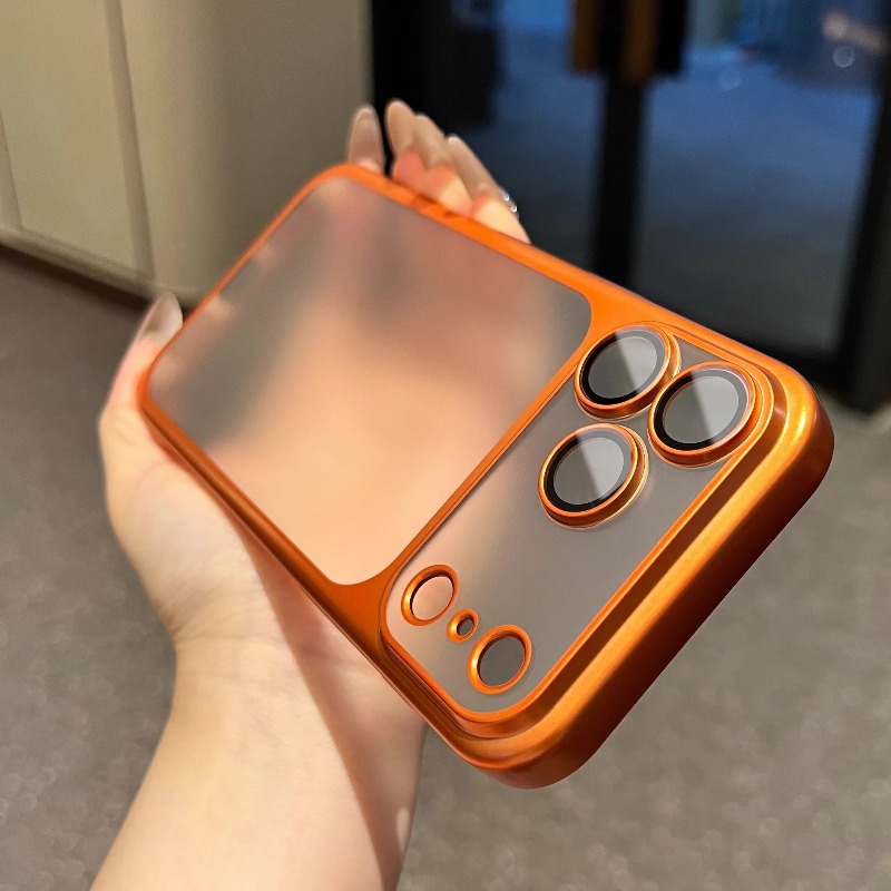 Matte Frosted Case - Официальный тонкий полупрозрачный чехол с космическим