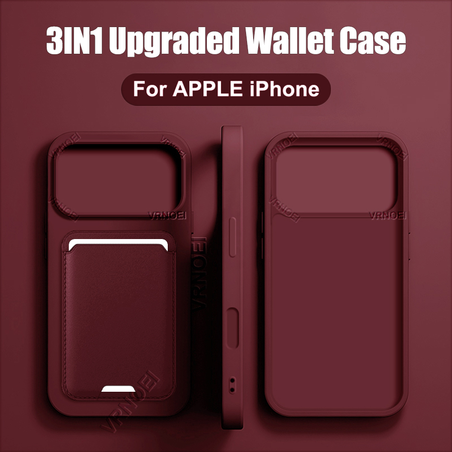 Phone Cases With Wallet On Back - Улучшенный чехол-кошелек 3-в-1 для iPhone 16
