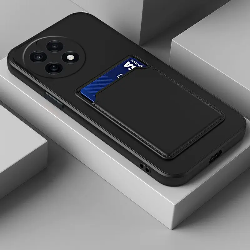 Phone Cases With Wallet On Back - Роскошный мягкий силиконовый чехол-кошелек для Oneplus