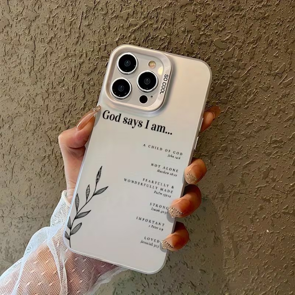 Phone Cases Jesus - Чехол для телефона с христианскими цитатами