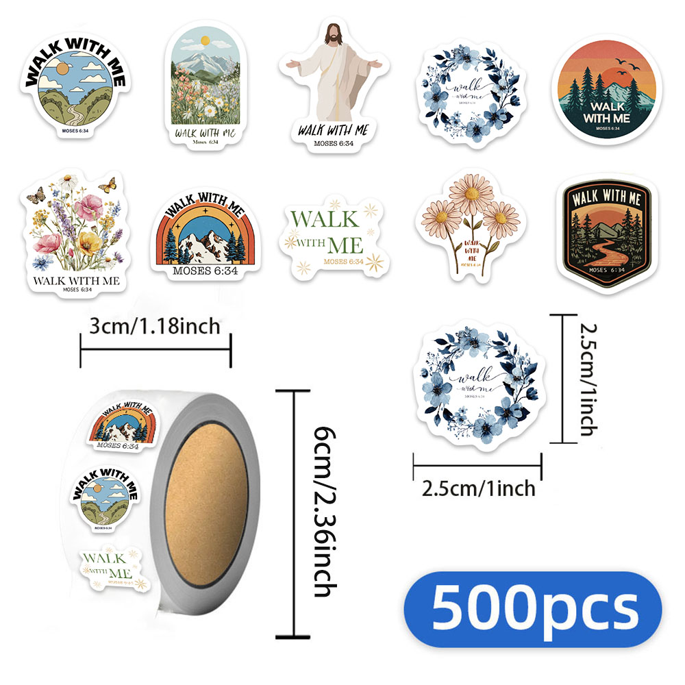 Phone Cases Jesus - 500 шт. наклеек с изображением Иисуса