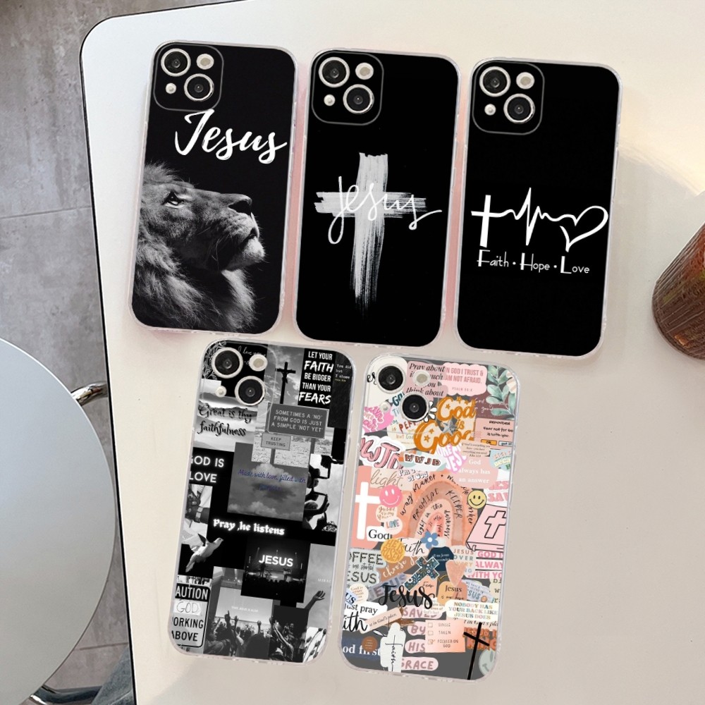 Phone Cases Jesus - Чехол для Телефона силиконовый мягкий для