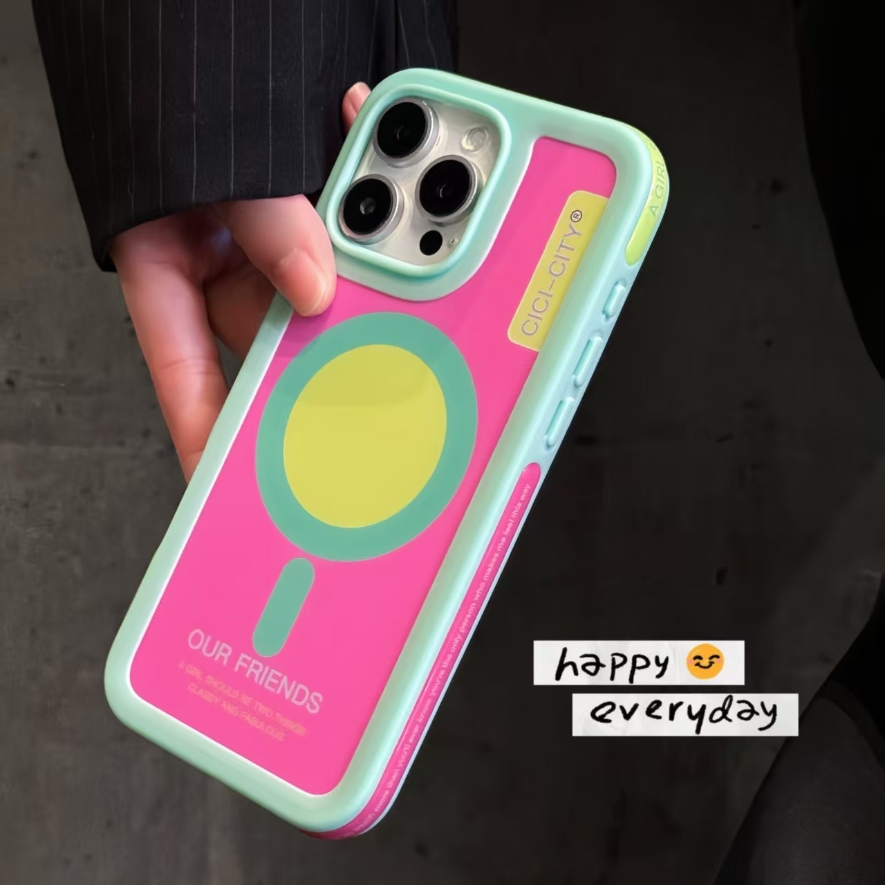 Чехол Magsafe Happy Dapamine C – обзор и цена Phone Cases Vogue