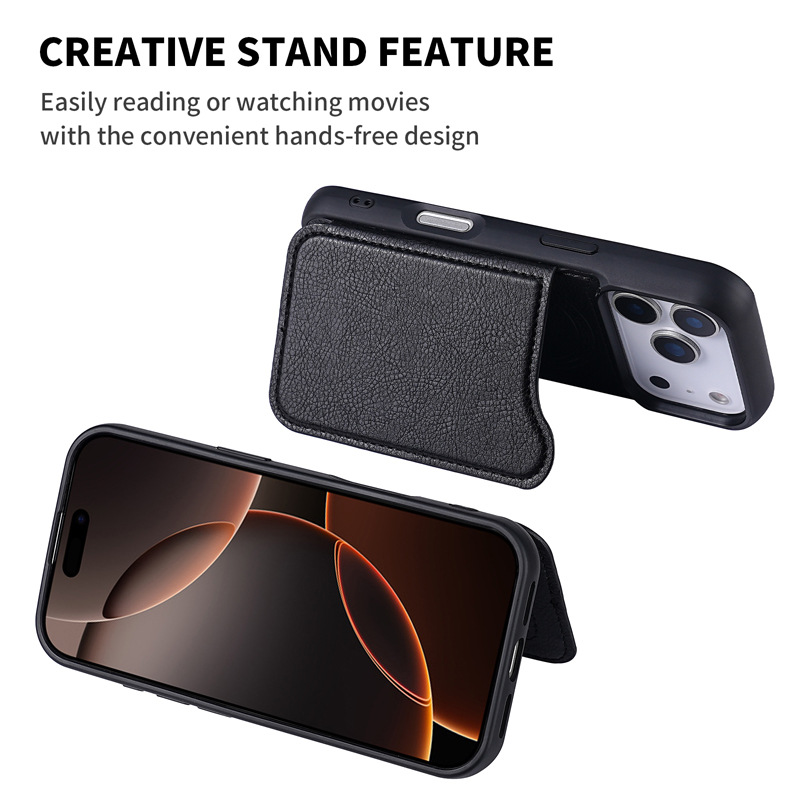 Для Magsafe Магнитный флип-кож – обзор и цена Phone Cases With Card Holder