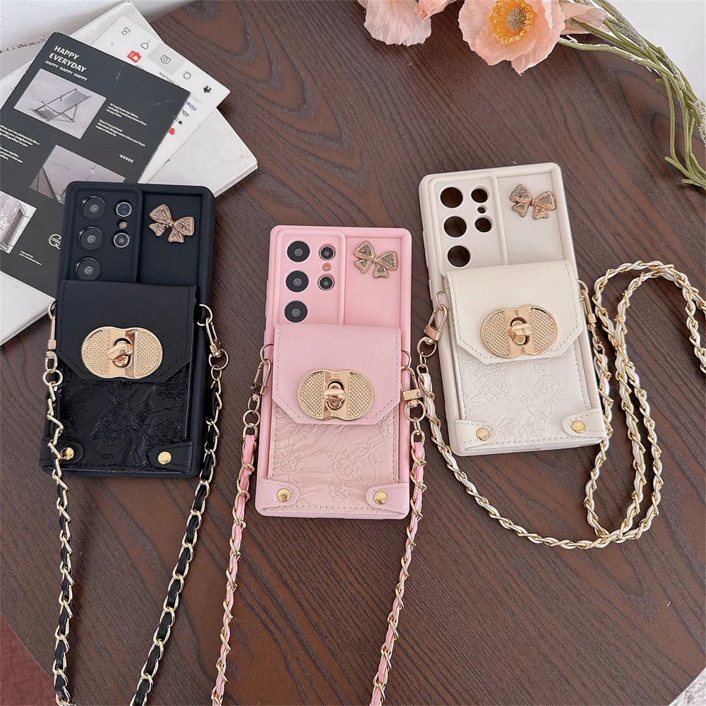 Чехол-кошелек через плечо для  – обзор и цена Phone Cases With Card Holder