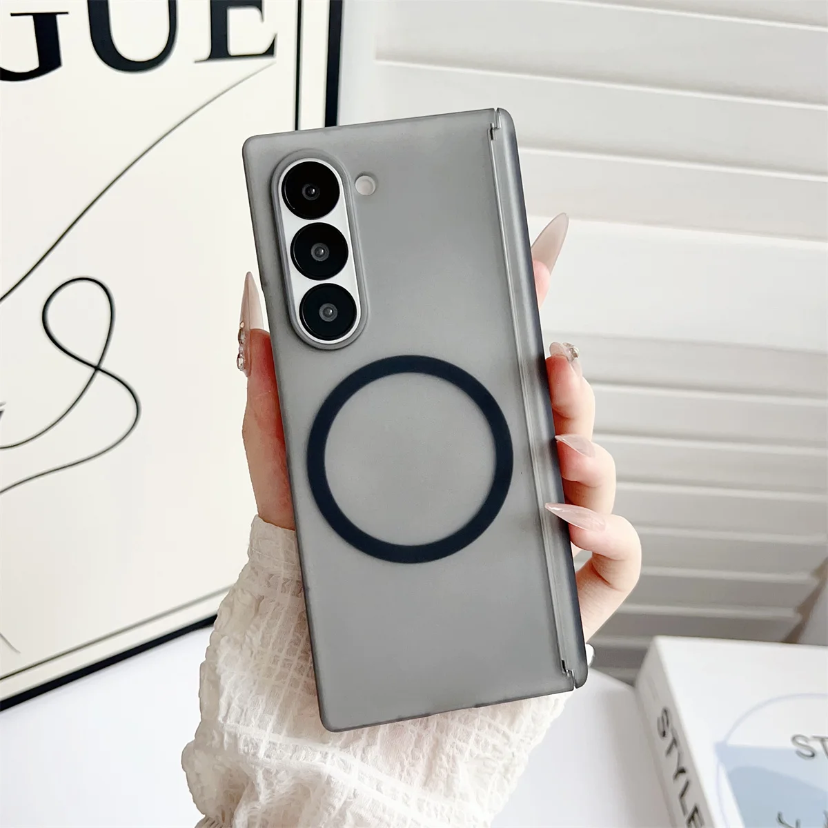 Магнитный чехол для телефона с – обзор и цена Matte Frosted Case