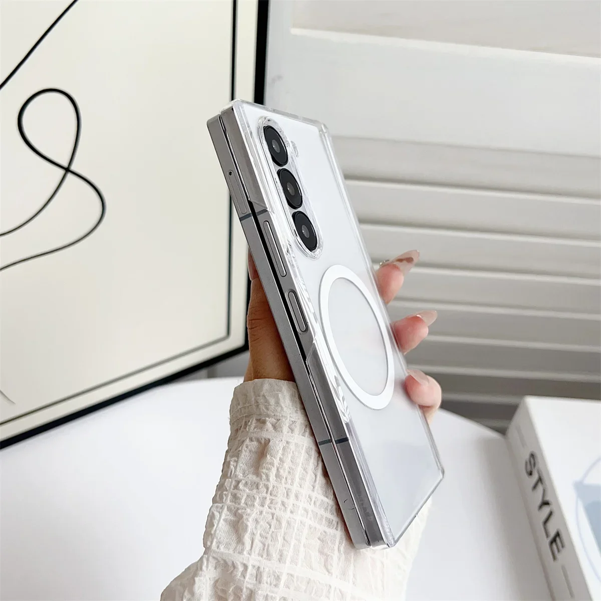 Магнитный чехол для телефона с – обзор и цена Matte Frosted Case