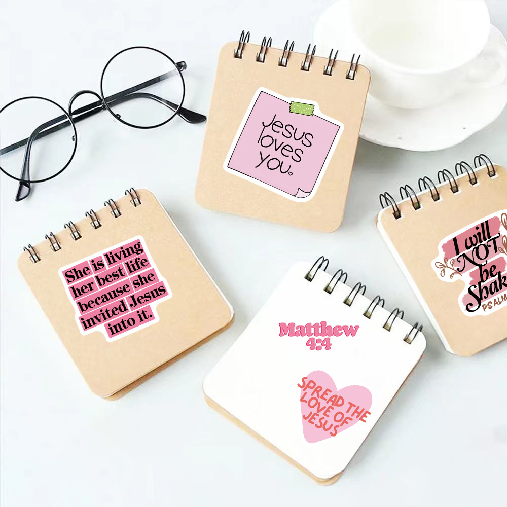 50/100 шт. розовые наклейки с  – обзор и цена Phone Cases Jesus
