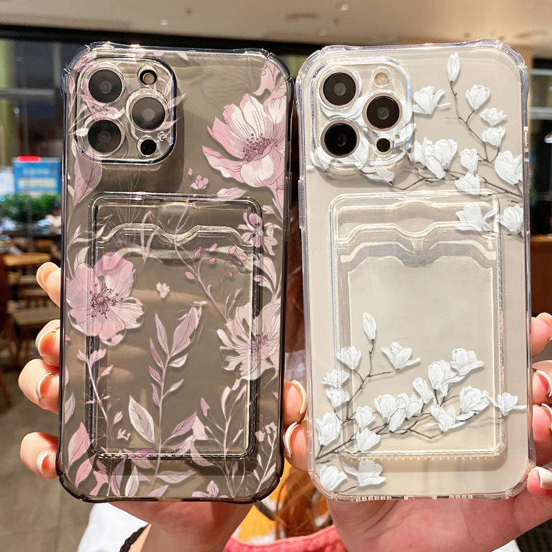 Чехол для телефона с цветочным – обзор и цена Phone Cases With Card Holder