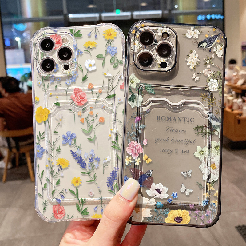Чехол для телефона с цветочным – обзор и цена Phone Cases With Card Holder