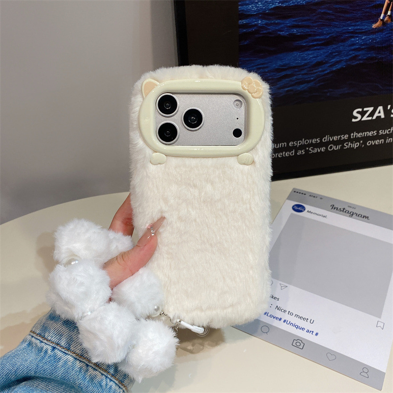 Роскошный однотонный плюшевый  – обзор и цена Phone Cases Iphone 17