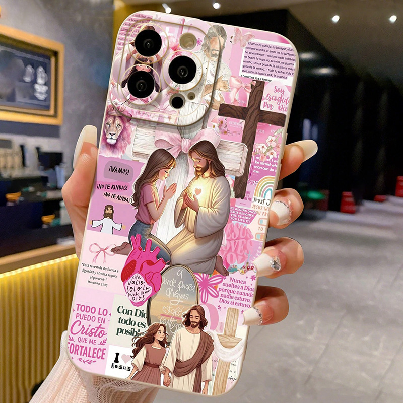 Религиозный красочный чехол с  – обзор и цена Phone Cases Jesus